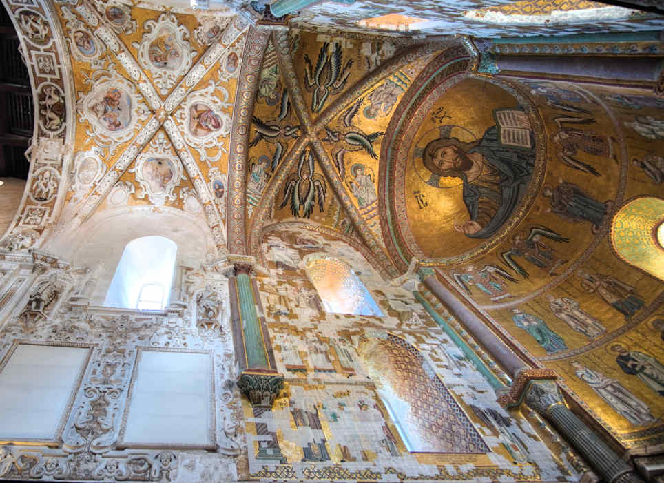 Catedral de Cefalù - mosaicos del ábside