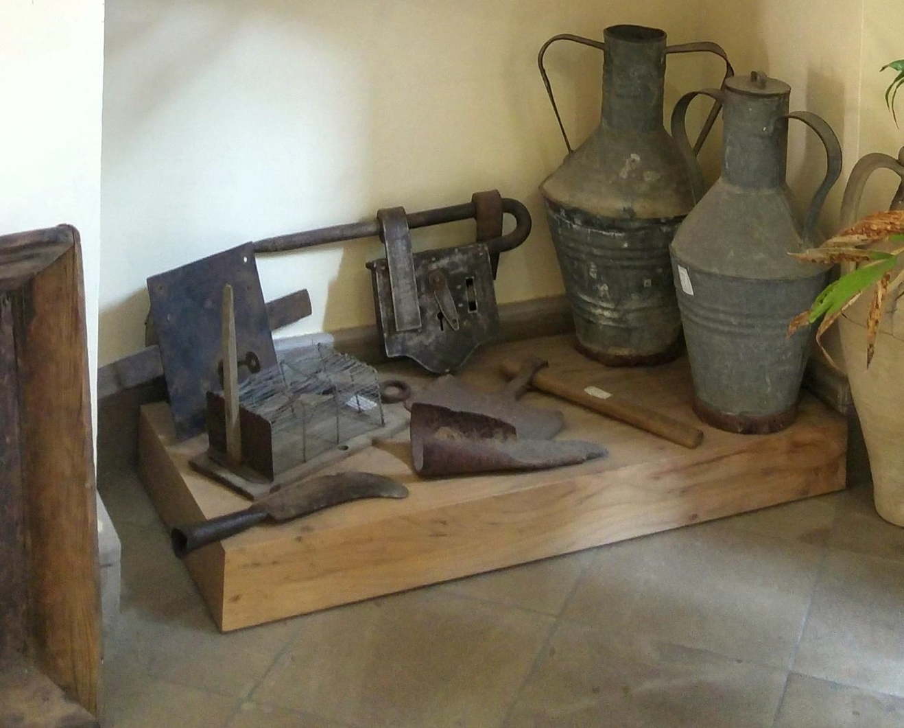 Museo del Maná - Mannaruolo y otros utensilios del 'ntaccaluoru