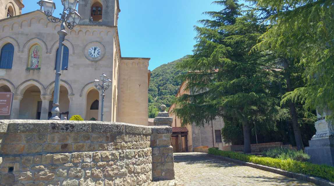 Santuario de Gibilmanna - acceso al convento