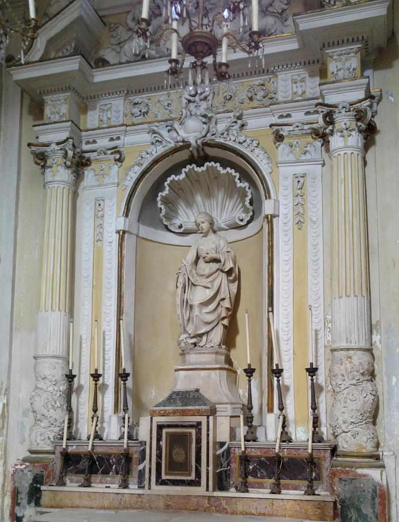 Iglesia del Carmine Maggiore - Capilla de Catalina de Alejandría