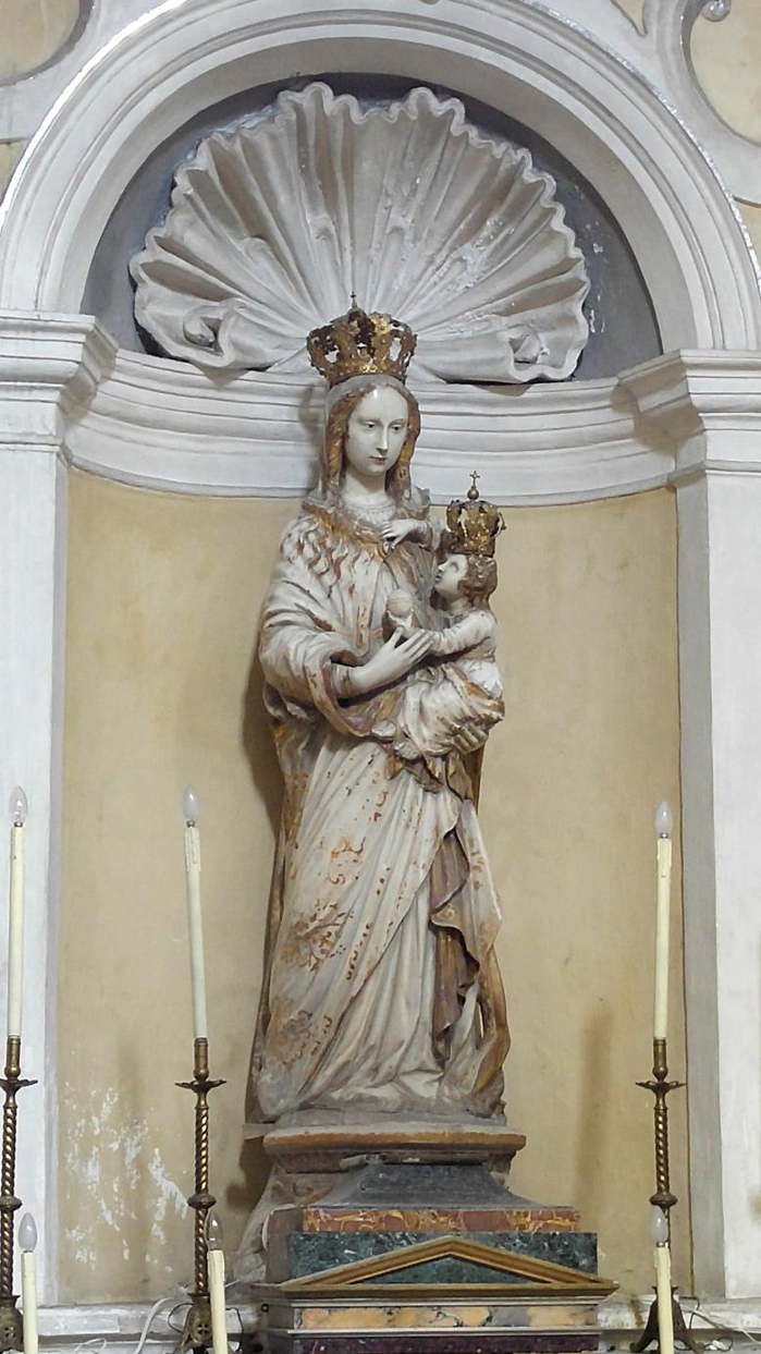 Iglesia del Carmine Maggiore - Madonna dell'Udienza de Domenico Gagini