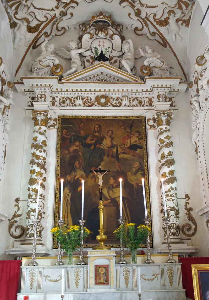 Oratorio del Carminello - altar mayor