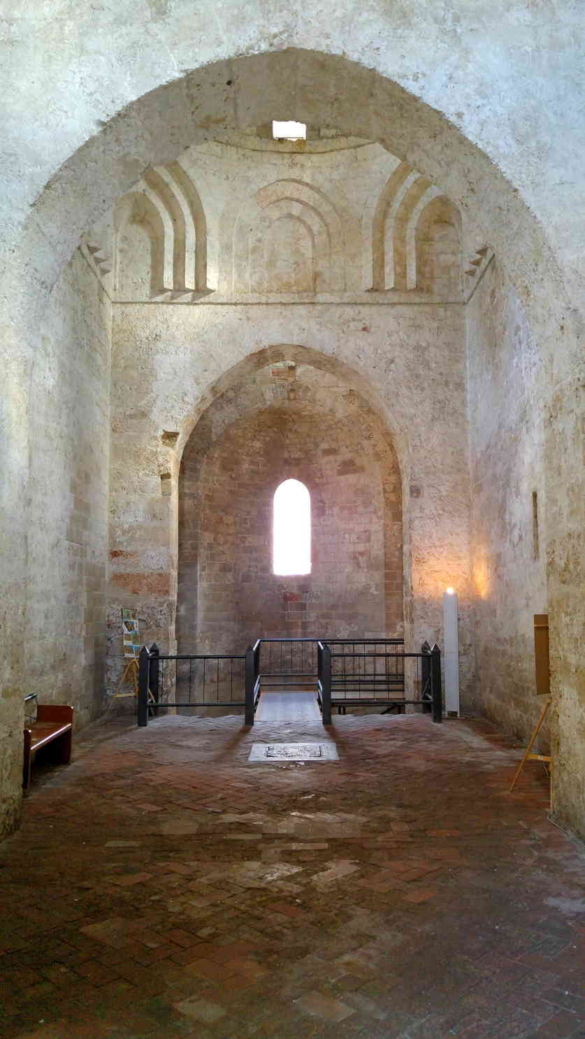 San Giovanni degli Eremiti - nave central y ábside