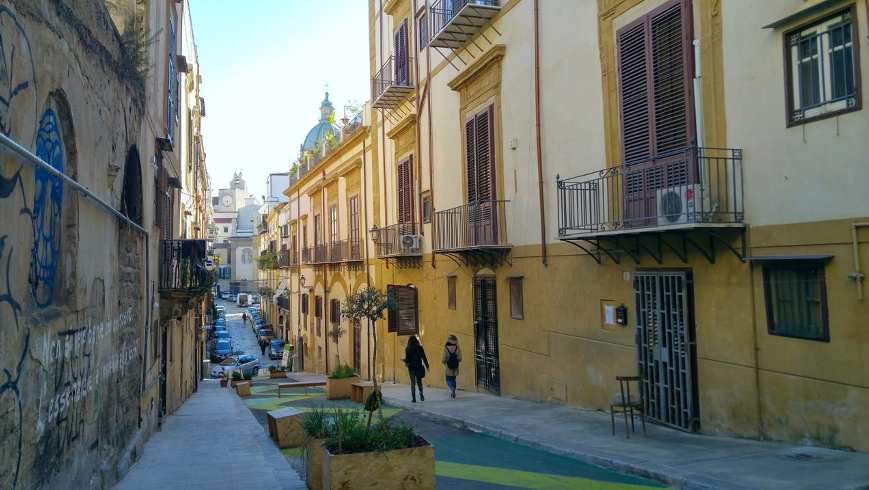 El barrio de la Albergheria en Palermo