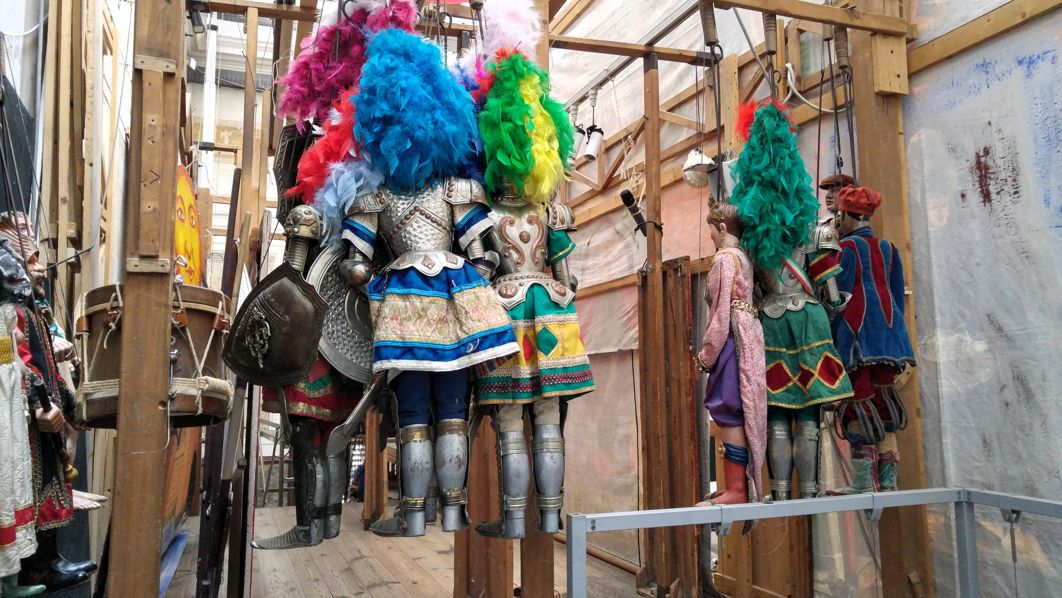 Museo de las Marionetas - bastidores teatro palermitano