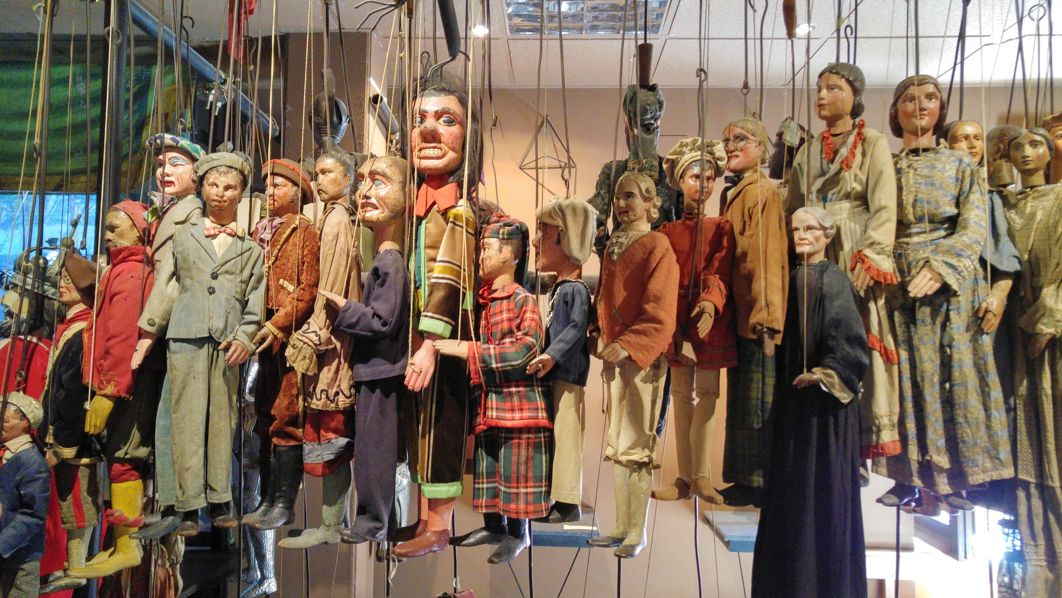 Museo de las Marionetas - pupi del folclore de Sicilia