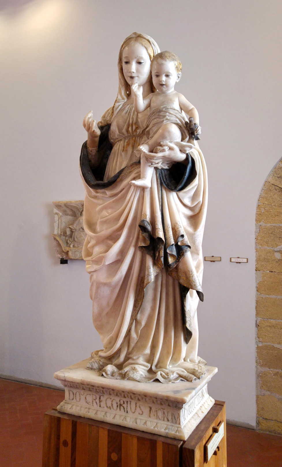 Palazzo Abatellis - Madonna col Bambino de Antonello Gagini