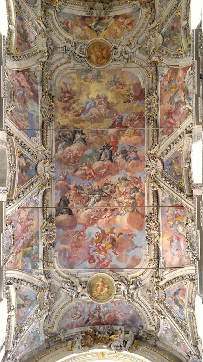 Santa Maria della Pietà - fresco bóveda