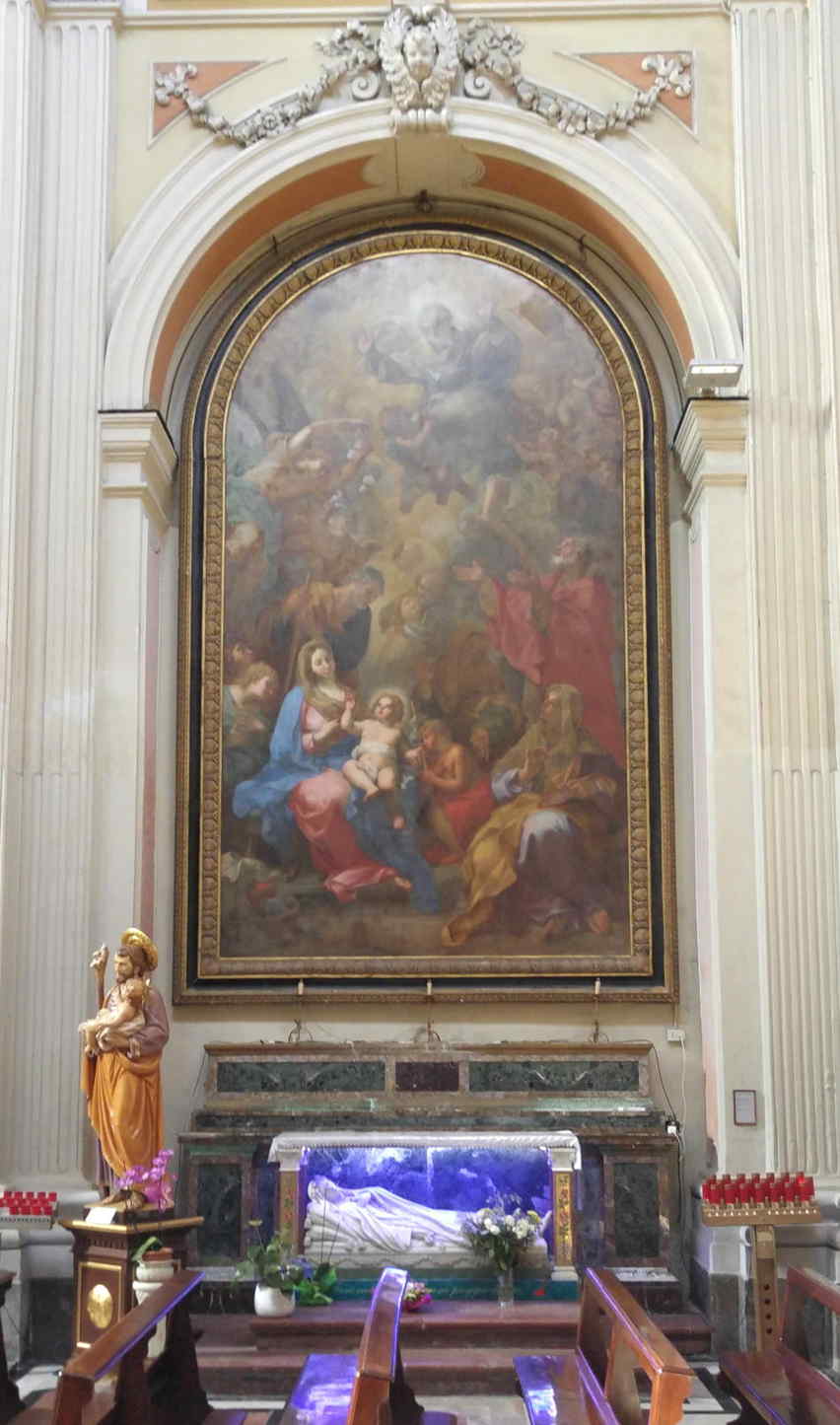 Santa Teresa alla Kalsa - Altar de la Sagrada Familia