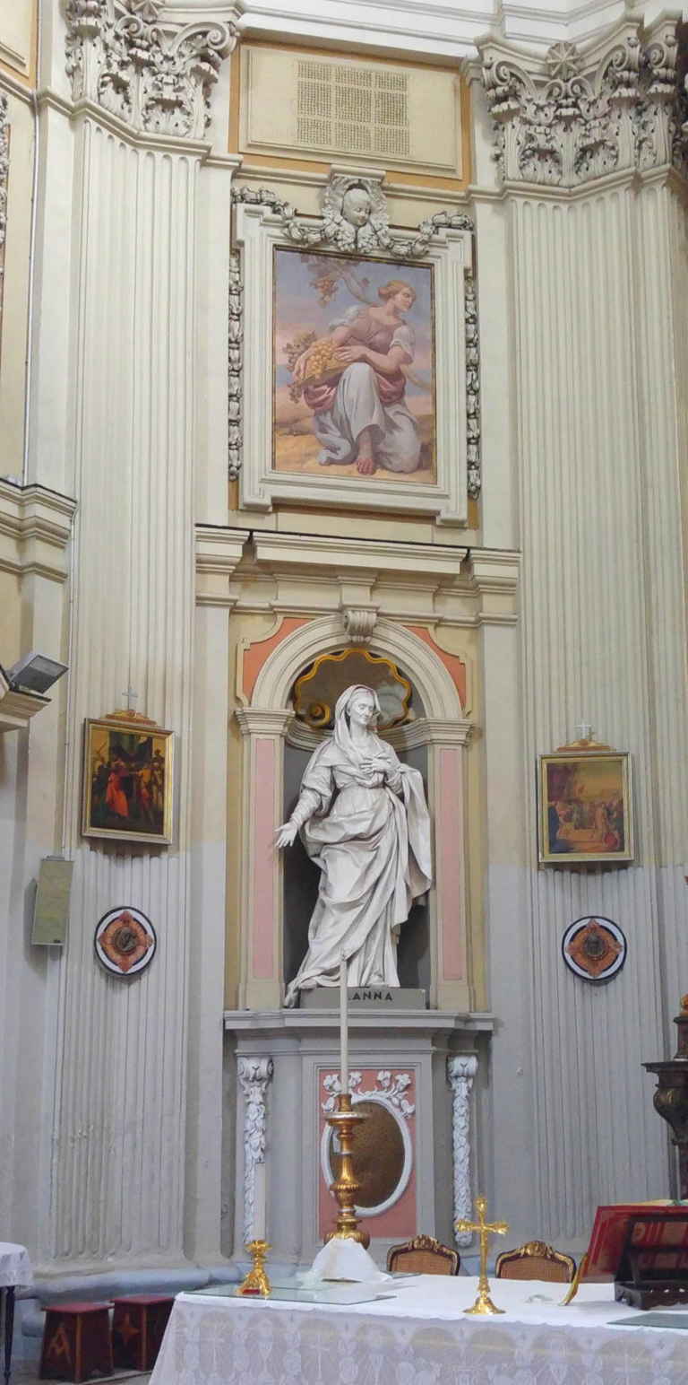 Santa Teresa alla Kalsa - detalle lado izquierdo ábside