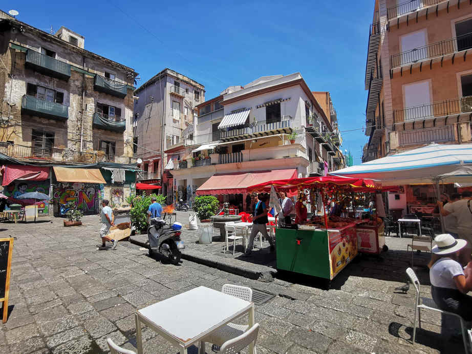 Mercado de la Vucciria - Piazza Caracciolo corazón del mercado