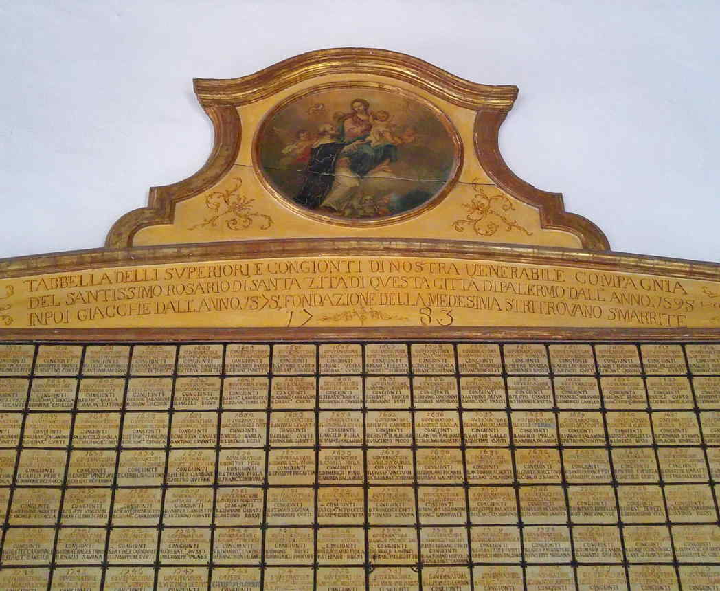 Oratorio de Santa Cita - fachada interior antioratorio