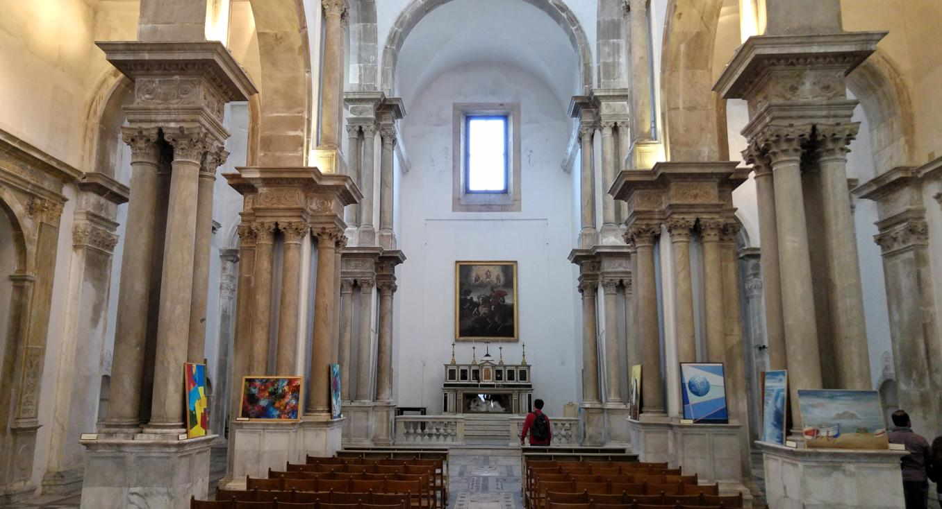 Iglesia de San Giorgio dei Genovesi - interior nave central
