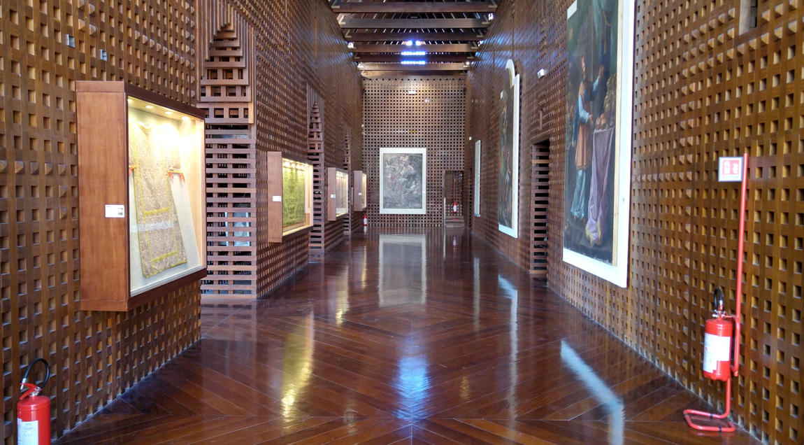 Dormitorio dei Benedettini - sala expositiva interior primera planta