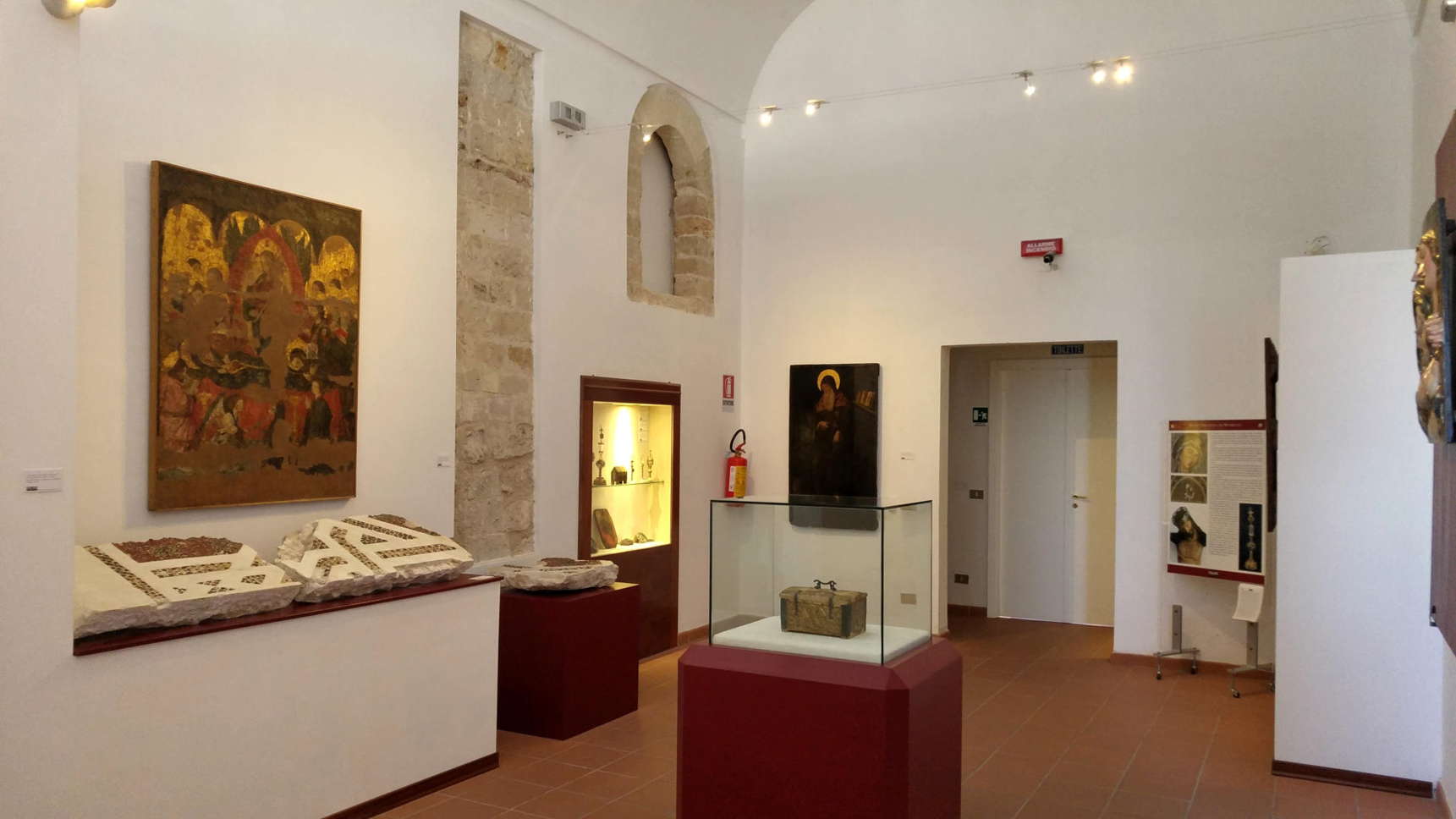 Museo Diocesano de Monreale - sala expositiva primera planta