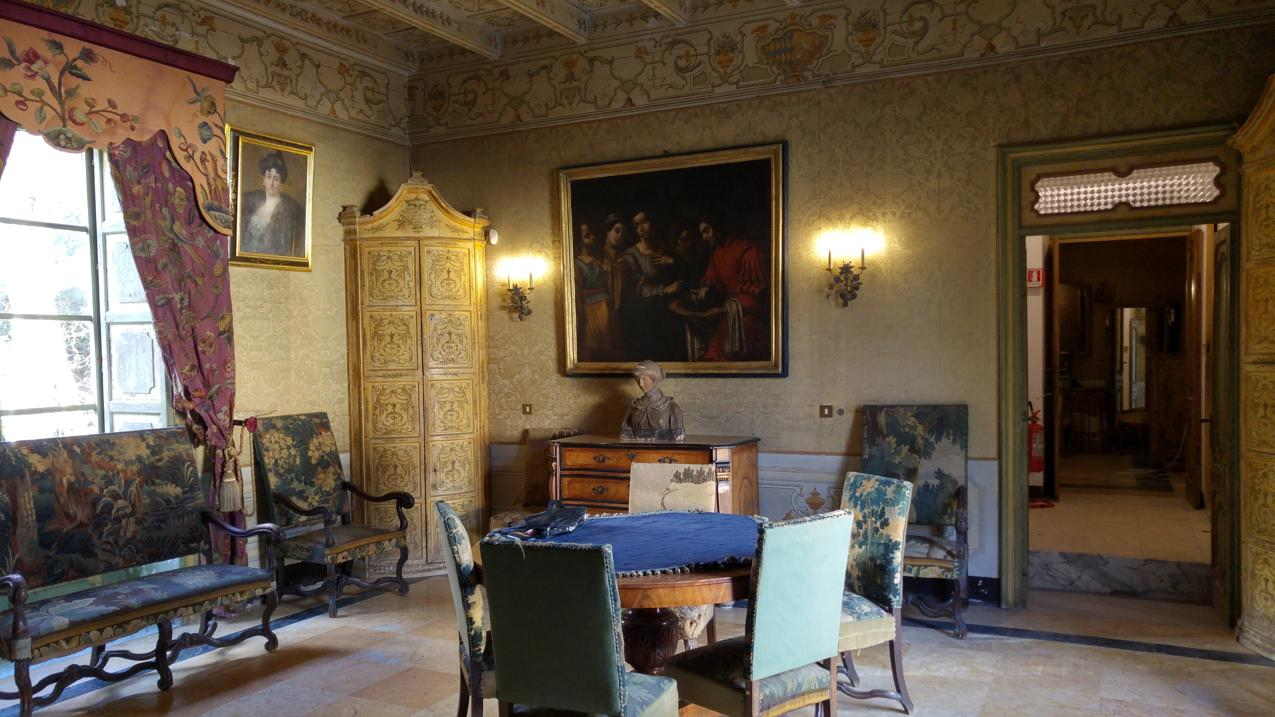 Villa Niscemi - sala de te