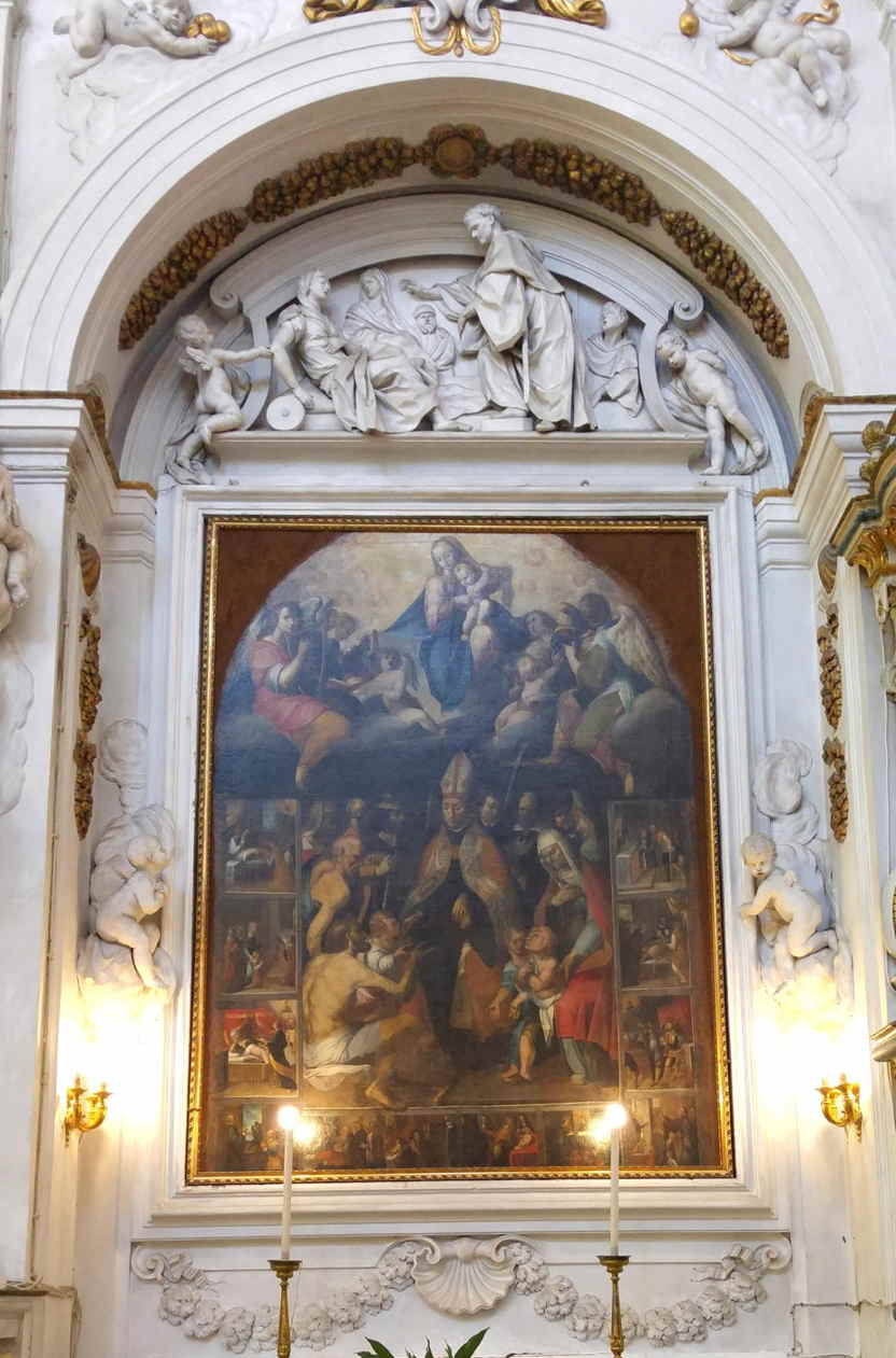 Iglesia de Sant'Agostino - altar de San Tomás de Villanueva