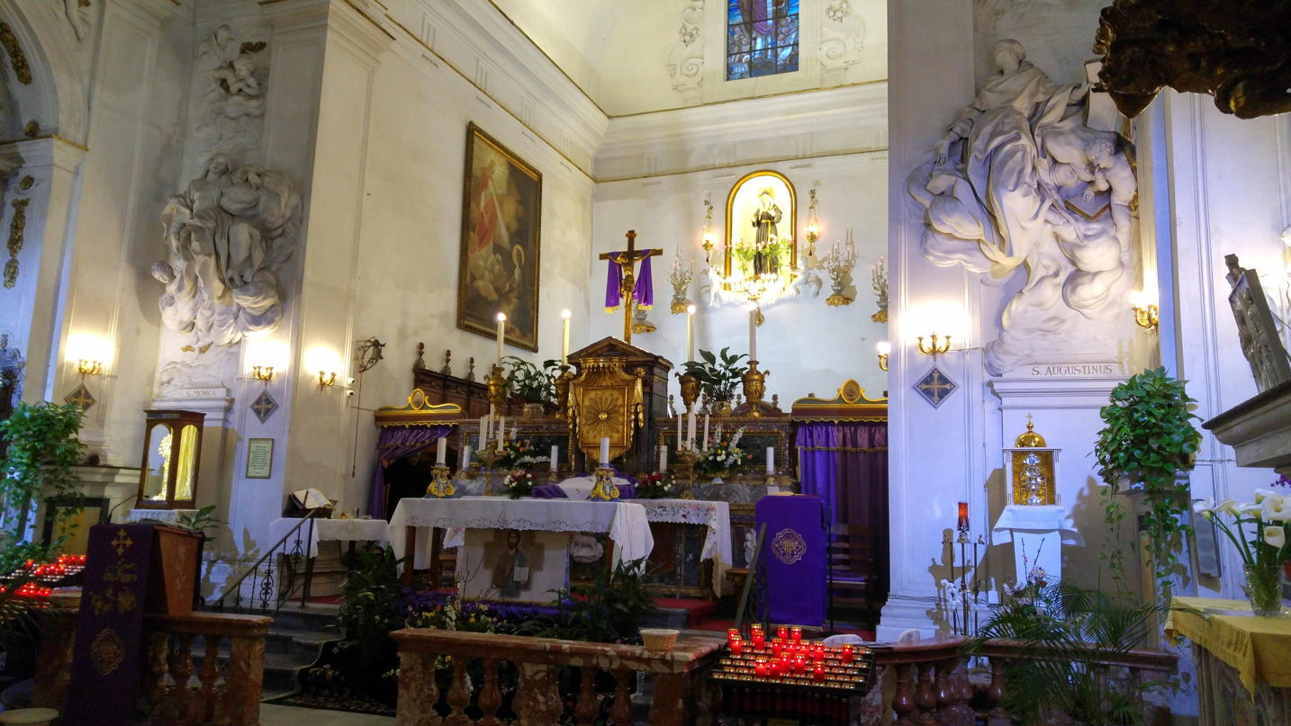 Iglesia de Sant'Agostino - presbiterio