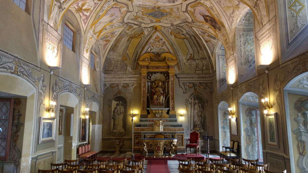 Oratorio de San Pietro - el salón