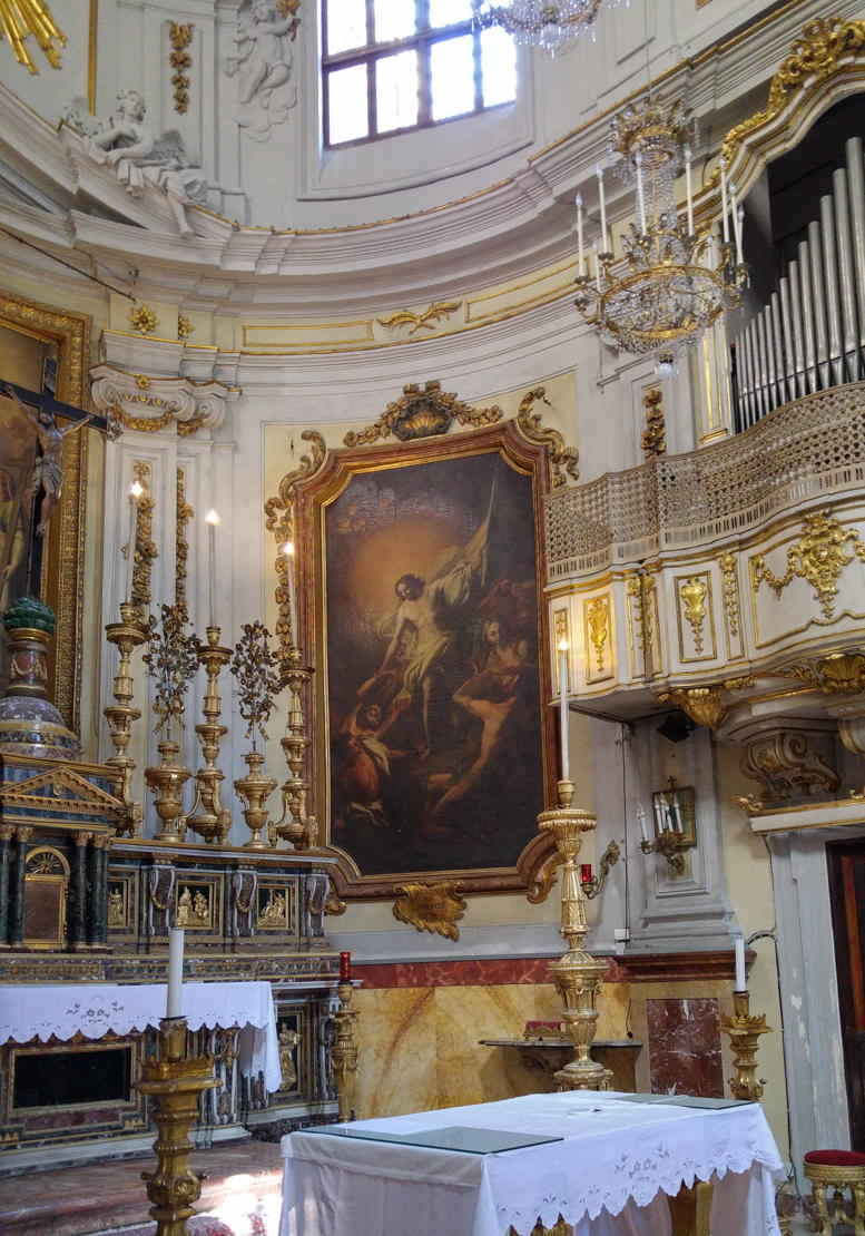Sant'Orsola dei Negri - Descenso de Cristo a los infiernos de Antonio Manno