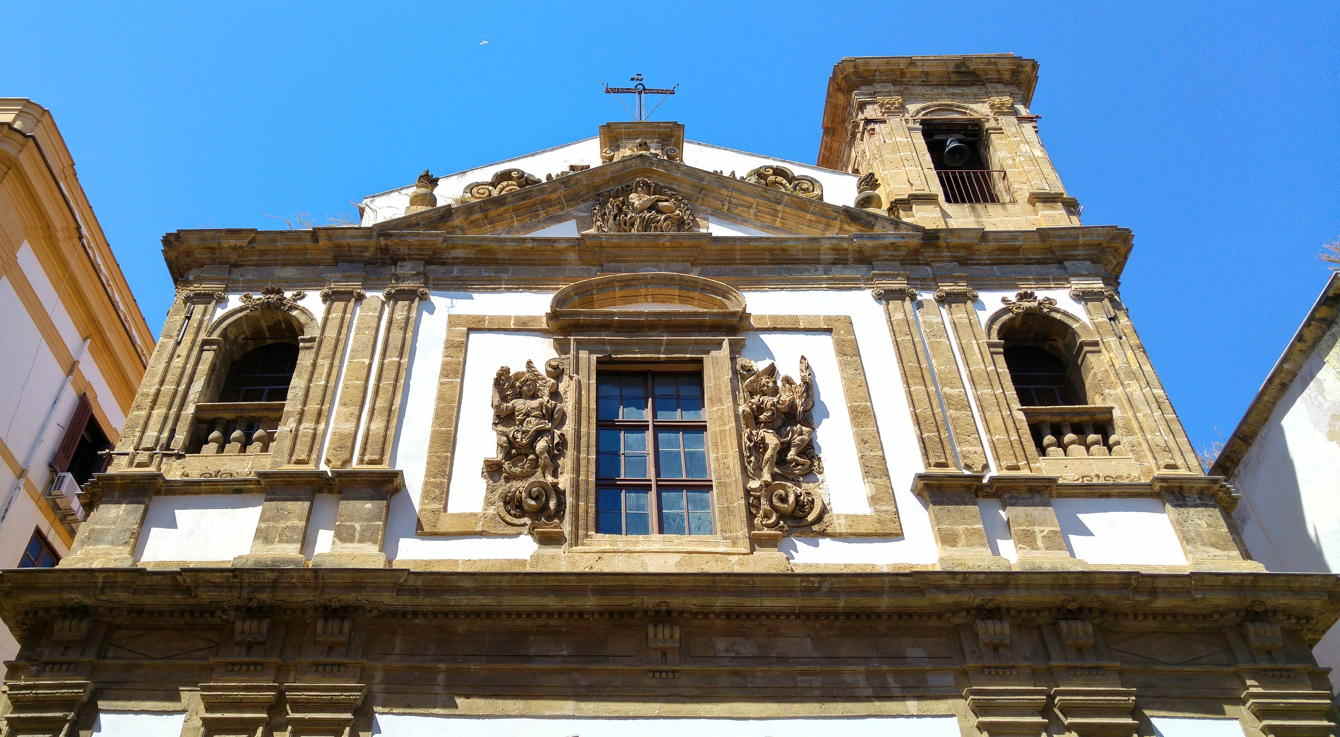 Sant'Orsola dei Negri - segundo cuerpo fachada y remate