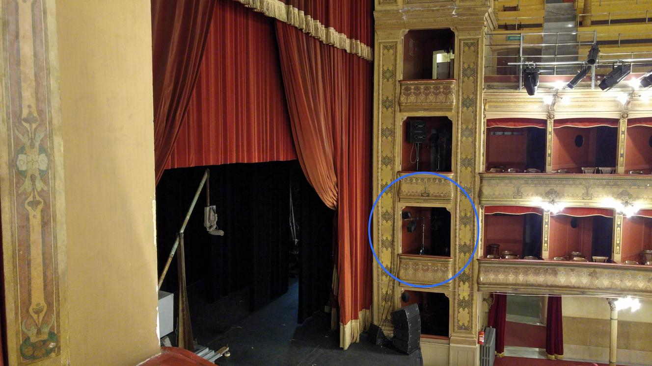 Teatro Biondo - Vista escenario