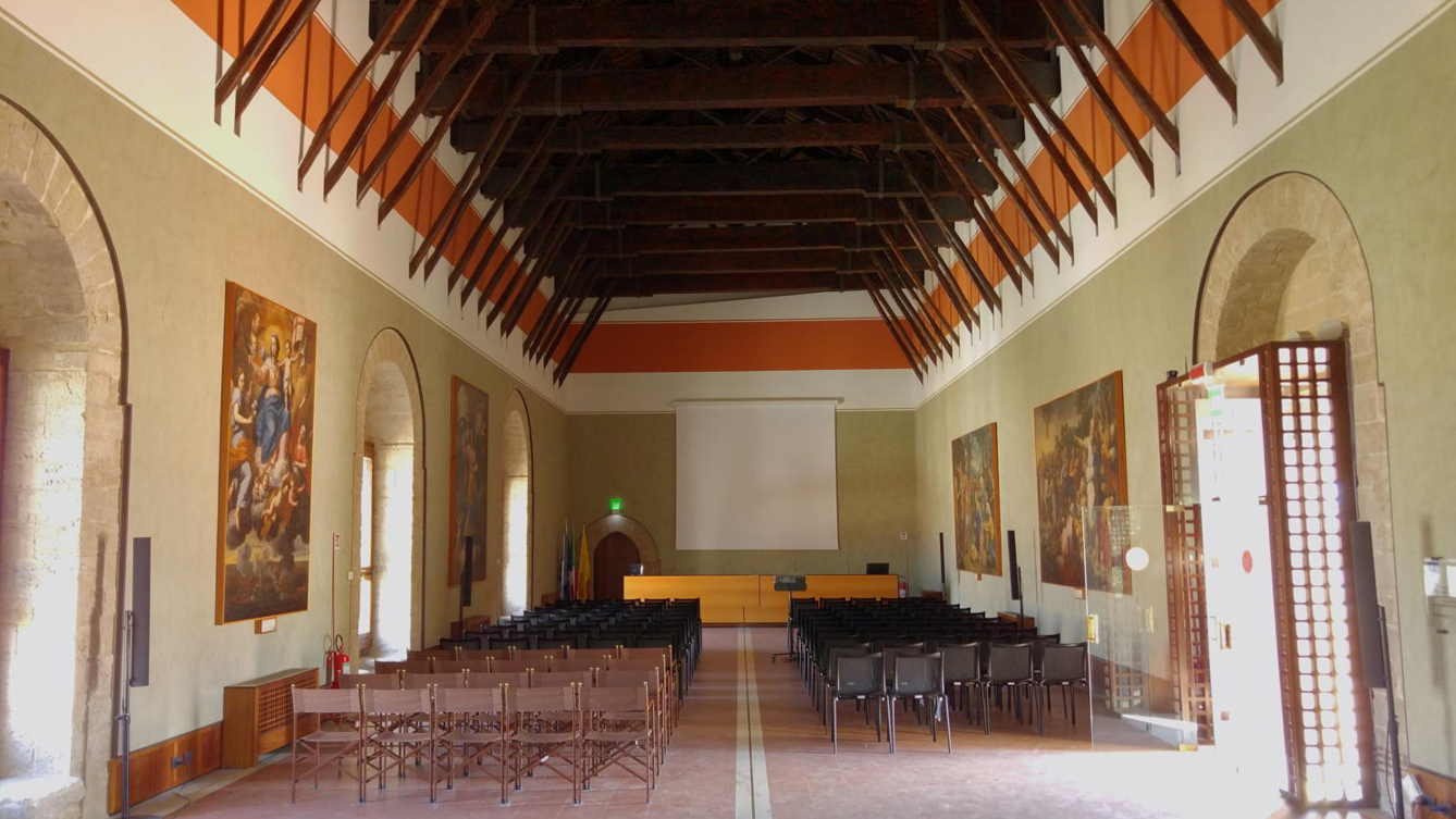 Palazzo Chiaramonte Steri - interior de la Sala delle Capriate