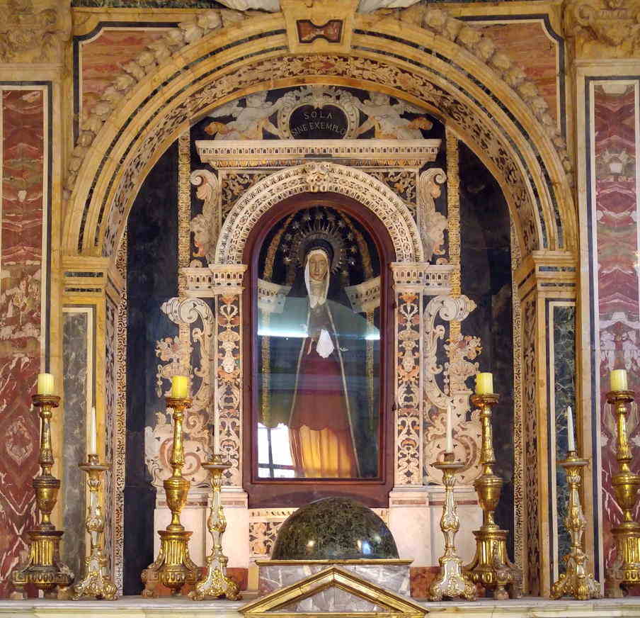 Capilla de la Soledad - Simulacro de Nuestra Señora de la Soledad