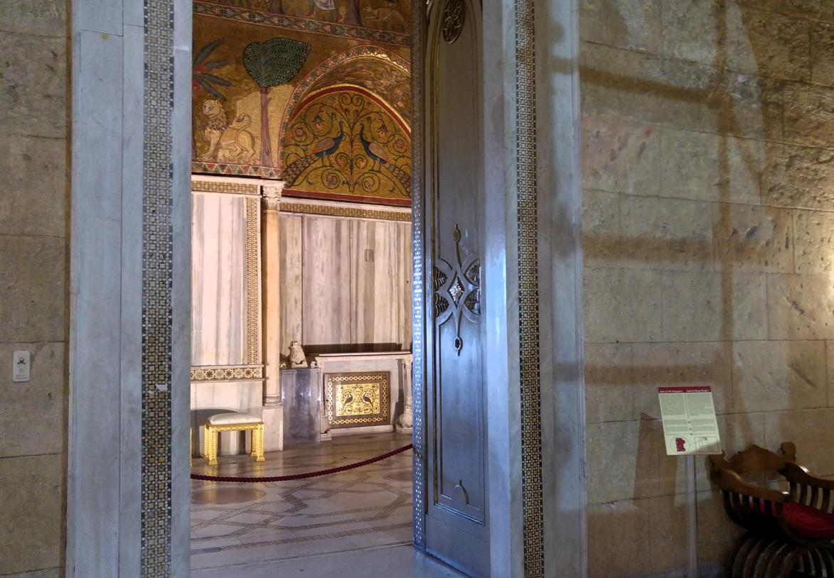 Palacio de los Normandos - Portal Sala de Ruggero