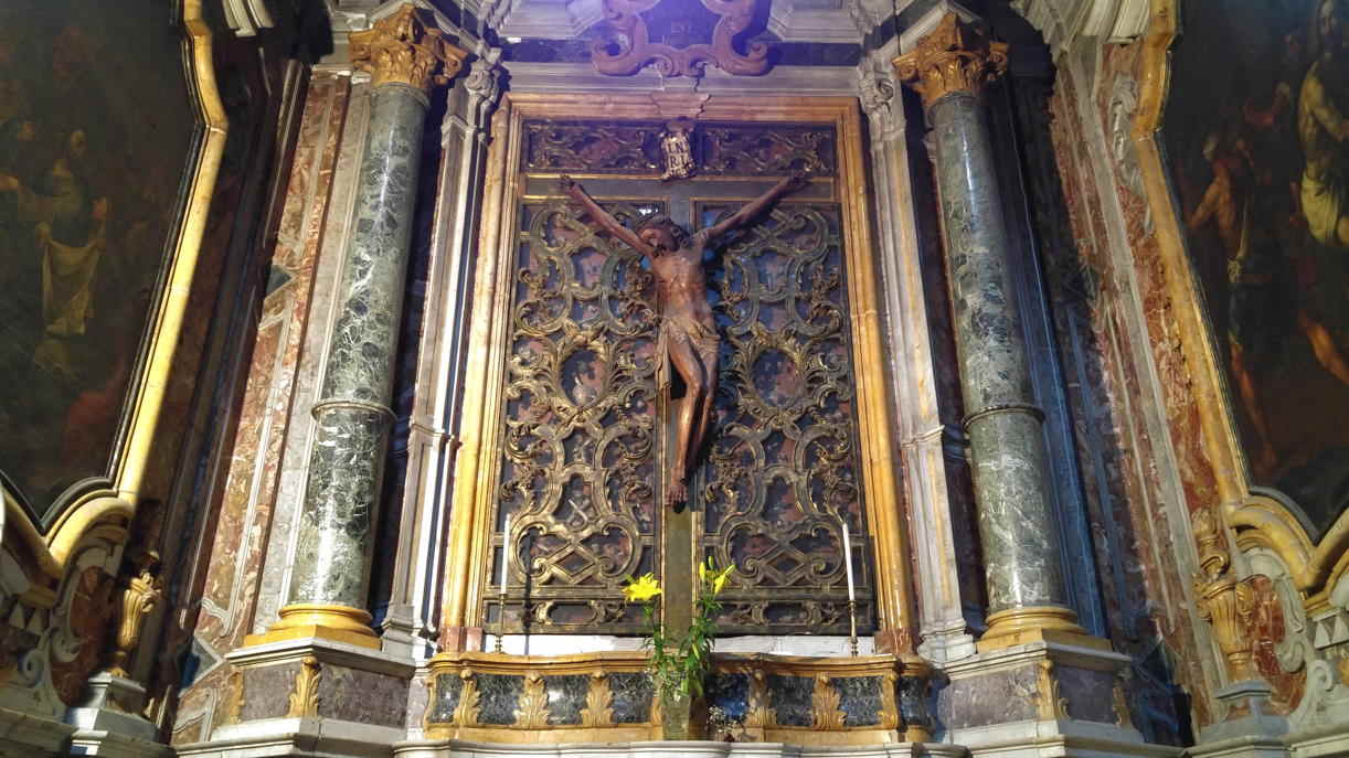 San Giuseppe dei Teatini - Crucifijo de Fray Umile di Petralia