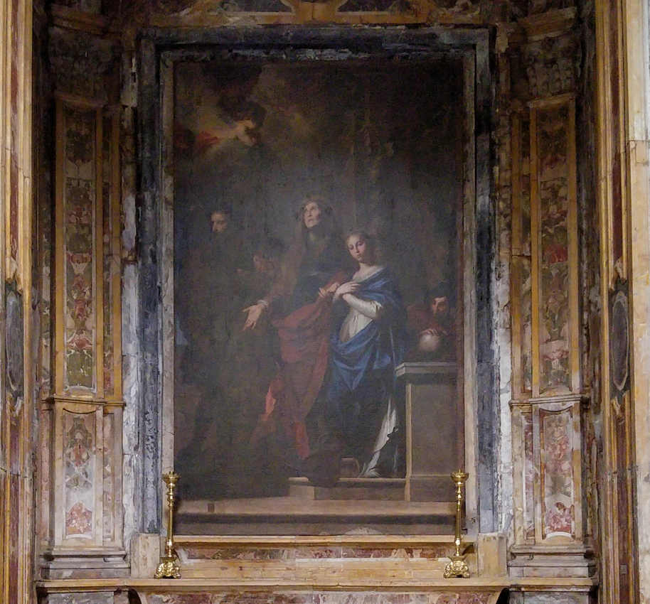 Iglesia de San Matteo al Cassaro - Sposalizio della Vergine con Sant'Anna Pietro Novelli