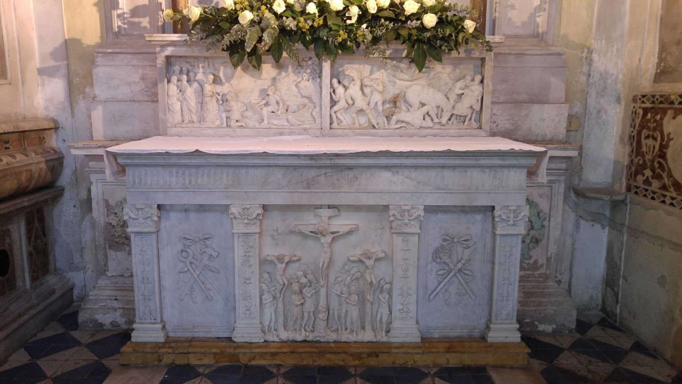 Santa Maria della Catena - frontal de altar Capilla de la Virgen de Gracia