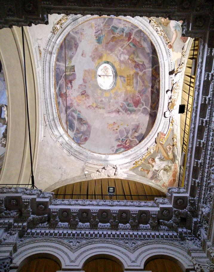 Iglesia del Santissimo Salvatore - cúpula antiguo presbiterio