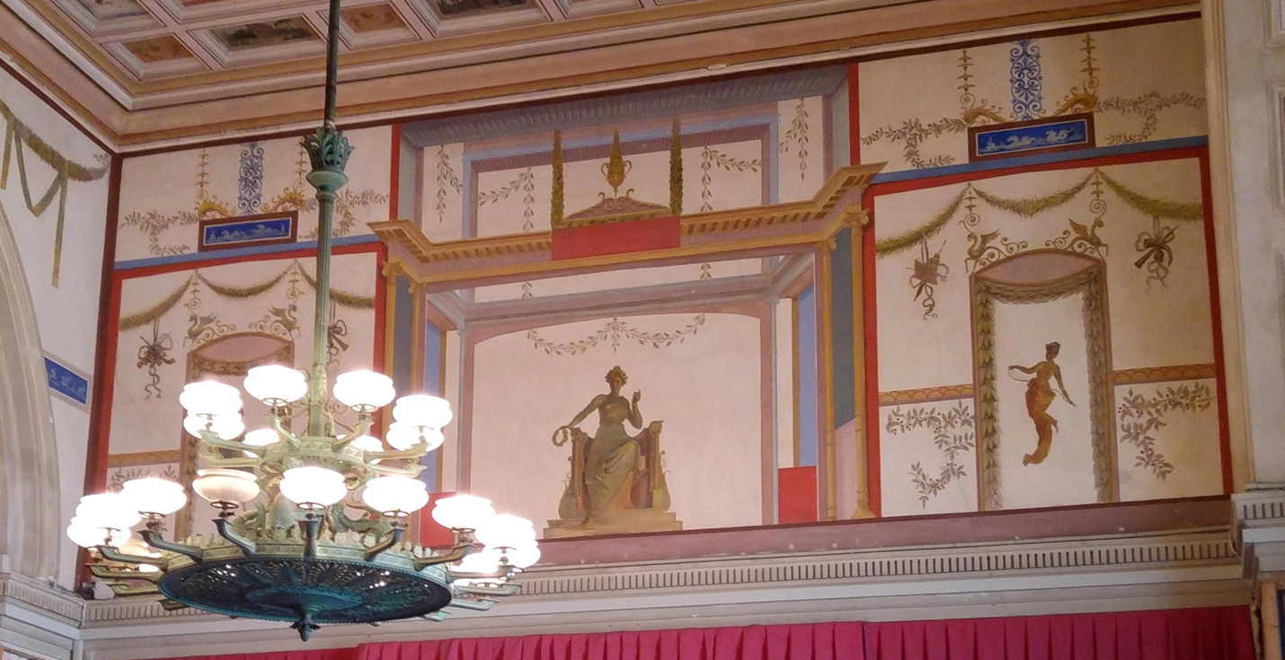 Teatro Politeama - Frescos Salón Rojo