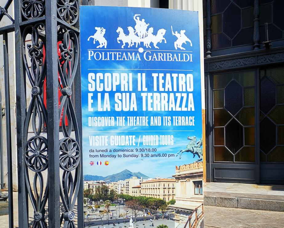 Teatro Politeama - Visite el interior y la terraza