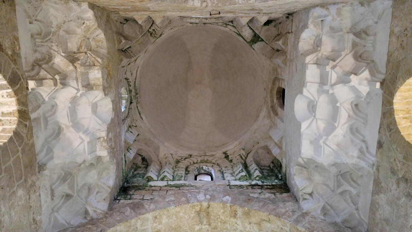 Capilla de la Trinità - la cúpula y las muqarnas