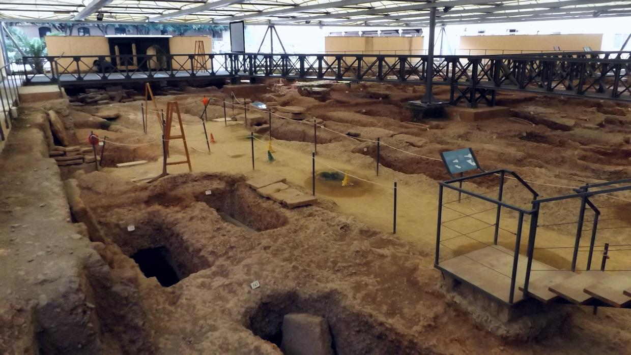 Necrópolis fenicio-púnica de Palermo - vista excavaciones 1