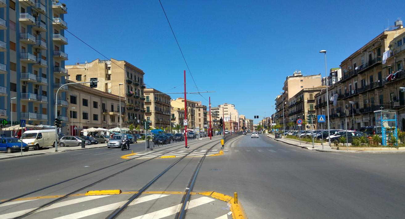 Zona sur de Palermo - Corso dei Mille