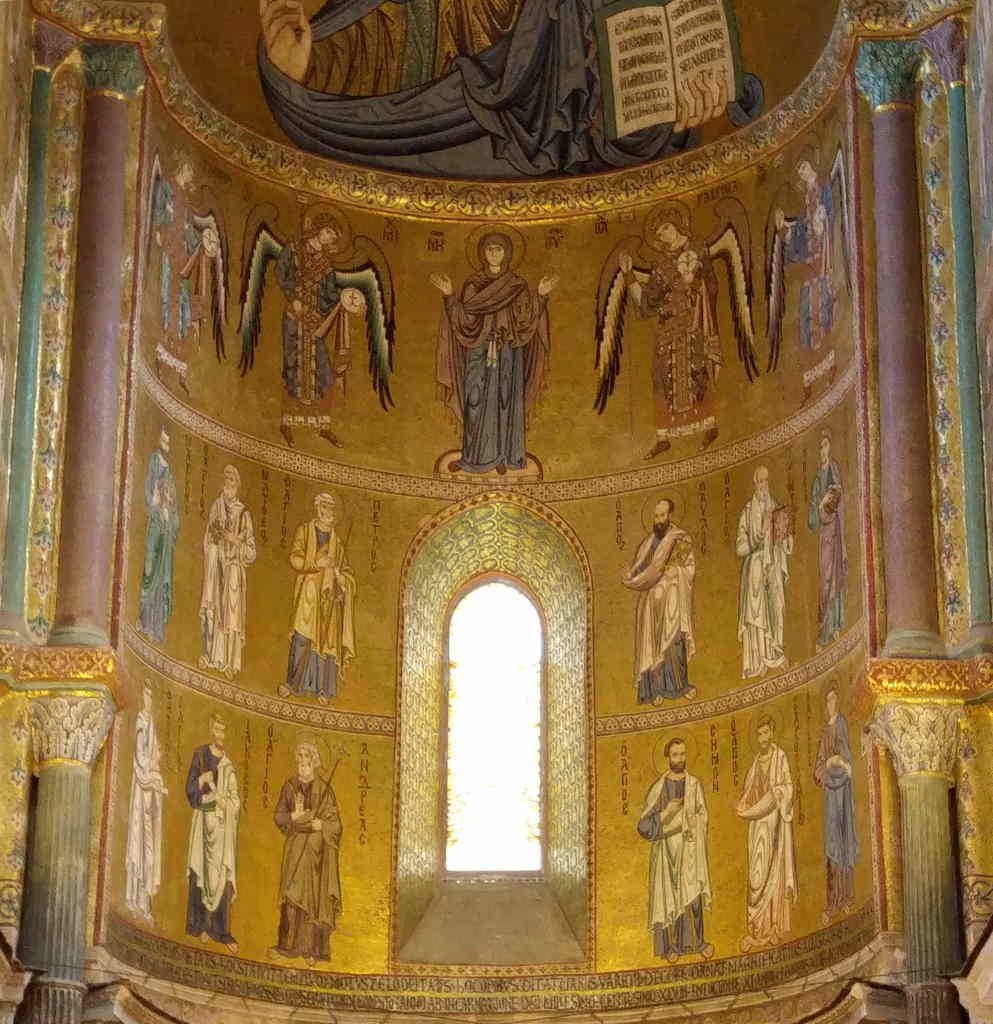 Catedral de Cefalù - Mosaicos del ábside