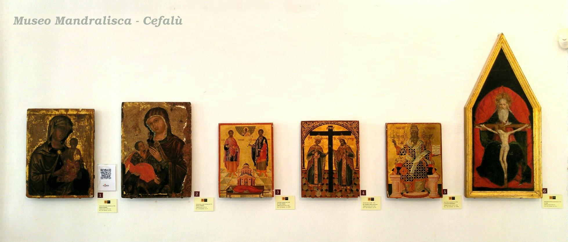 Museo Mandralisca - Iconos bizantinos de escuela cretense