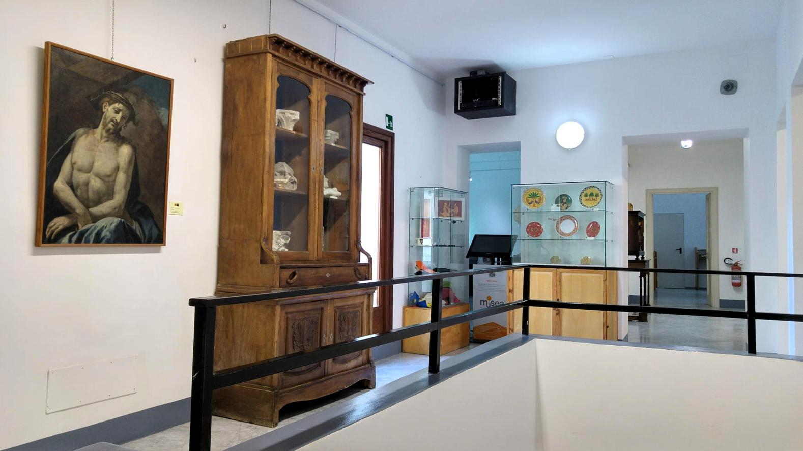 Museo Mandralisca - rellano escalera segunda planta