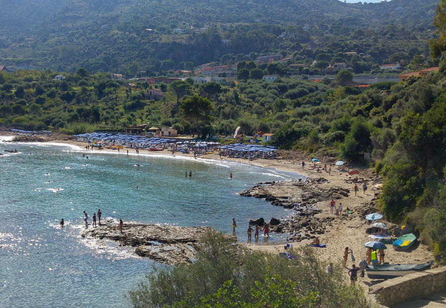 Playa de Mazzaforno - Tramo central playa