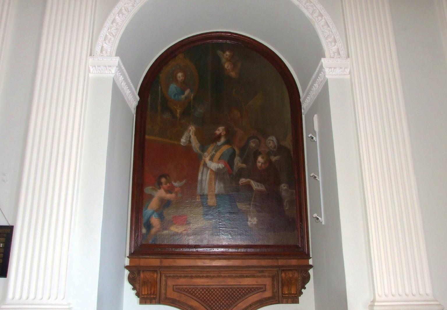 Santuario de Gibilmanna - San Bonaventura, Antonio de Padua, Clara y Margherita de Cortona