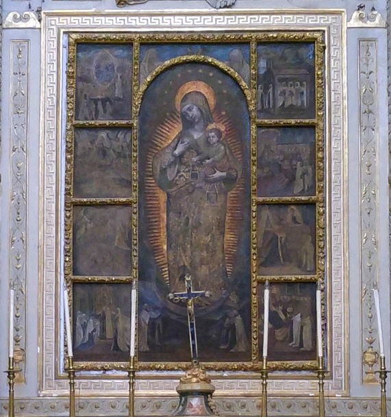 Iglesia del Carmine Maggiore - Virgen del Carmen de Tommaso De Vigilia