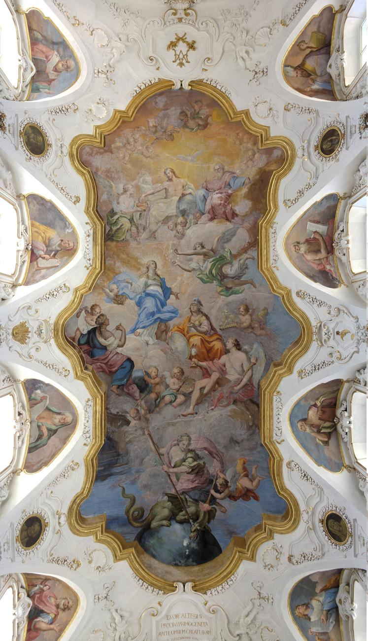 Iglesia de Casa Professa - Fresco bóveda
