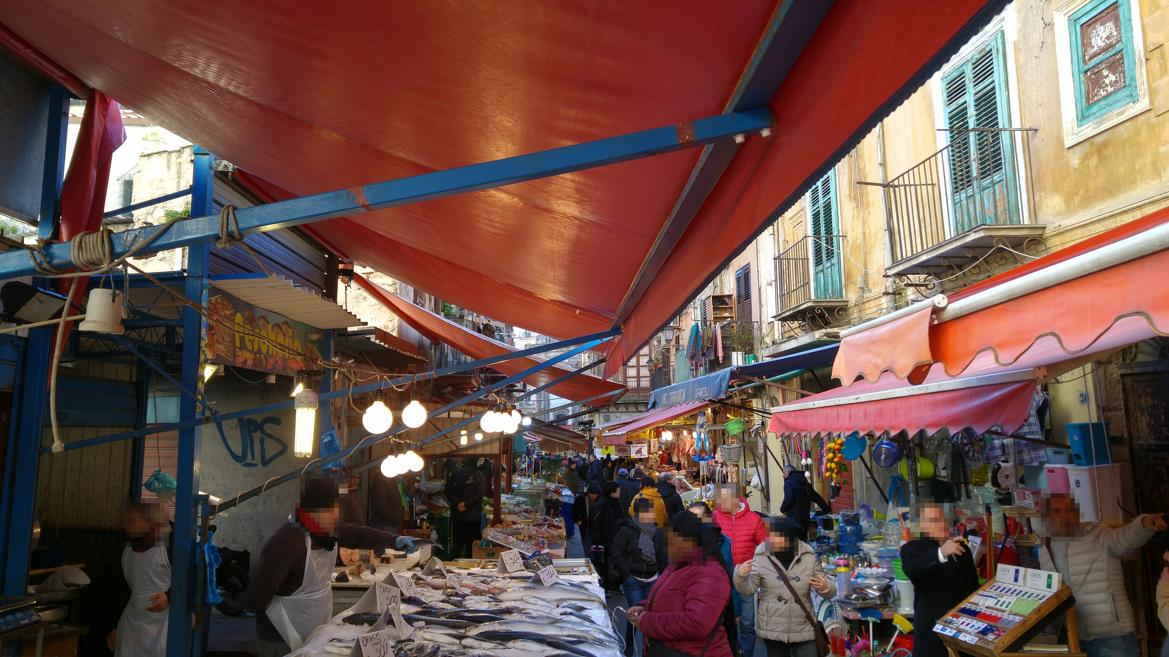 Mercado de Ballarò - Via Naso