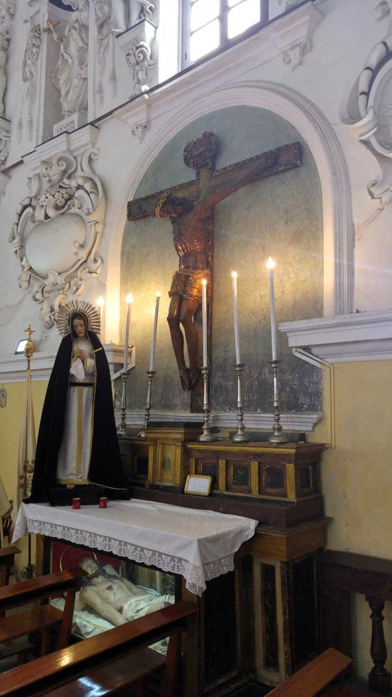 Oratorio del Carminello - Crucifijo siglo XVII