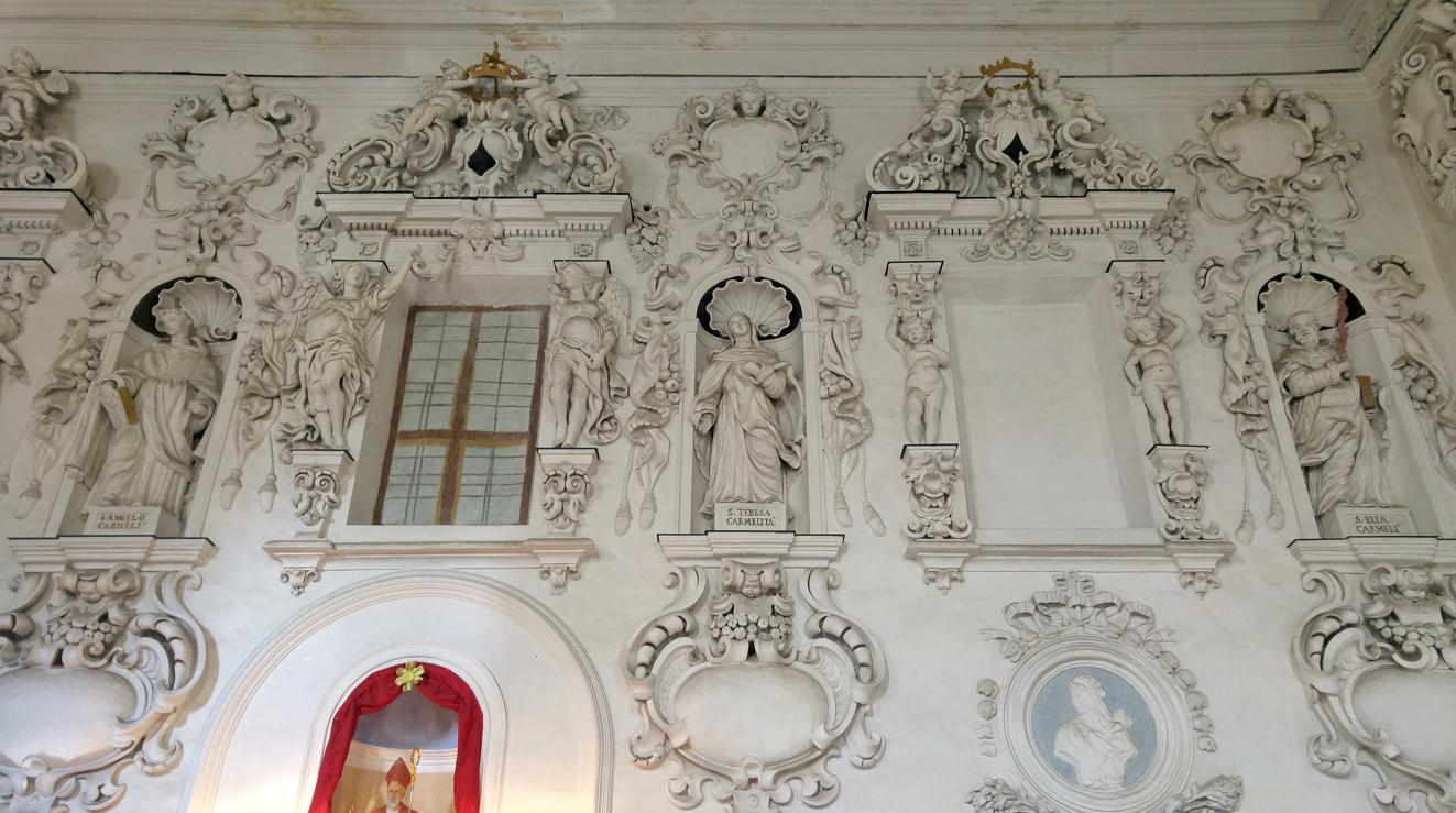 Oratorio del Carminello - pared lateral derecha