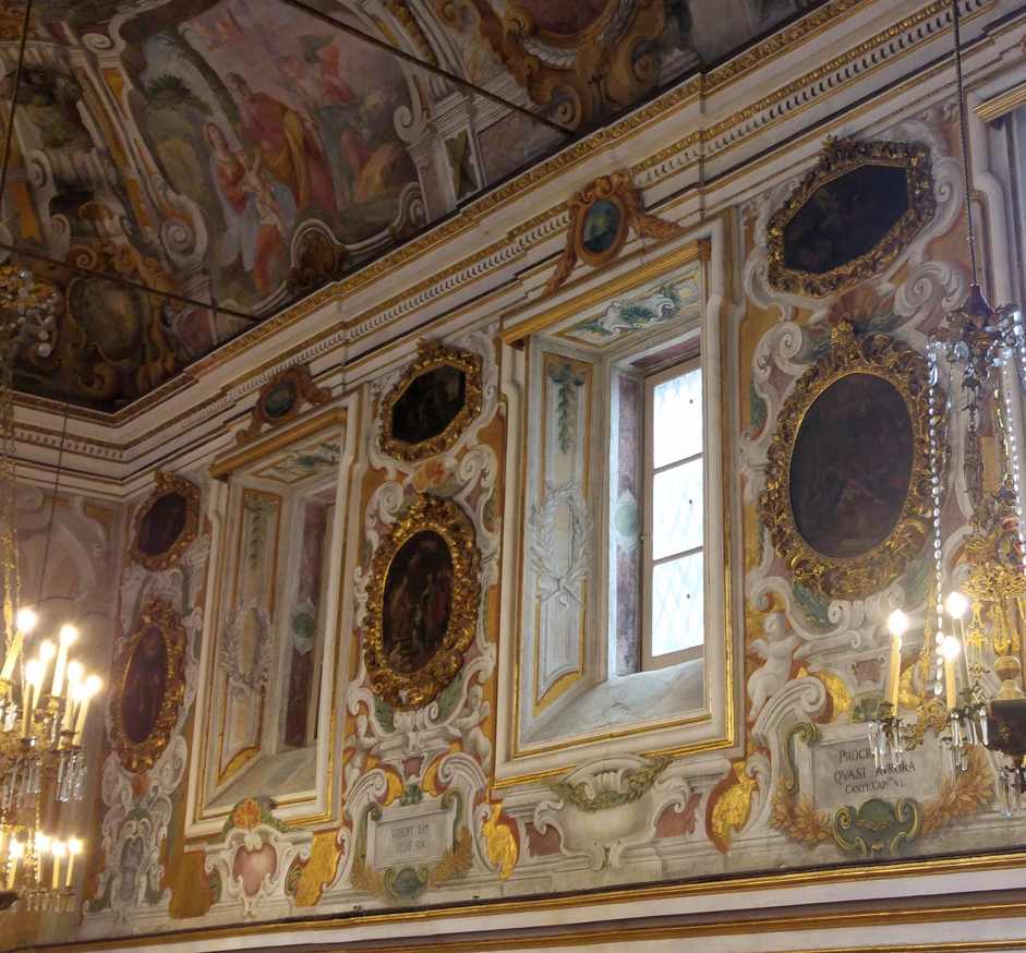 Oratorio delle Dame - pared lateral derecha