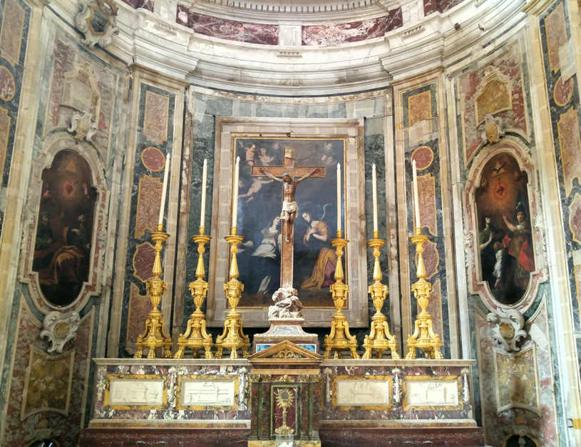 Iglesia de San Francesco Saverio - cuadro de altar
